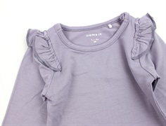 Name It lavender gray body flæser